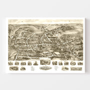 map of Watertown