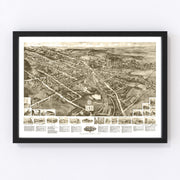 Goshen Vintage Map 1922