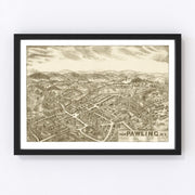 Pawling Vintage Map 1909