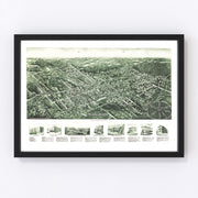 Pearl River Vintage Map 1924