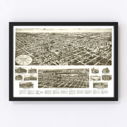 Valley Stream Vintage Map 1924
