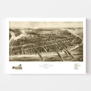 map of Atlantic City