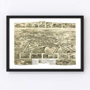 Dover Vintage Map 1903