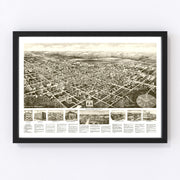 Egg Harbor City Vintage Map 1924
