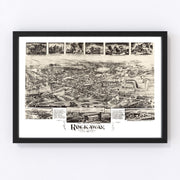 Rockaway Vintage Map 1902
