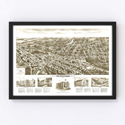 Westwood Vintage Map 1924