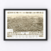 Westfield Vintage Map 1929