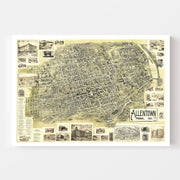 map of Allentown