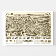 map of Bangor