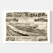 map of Dawson