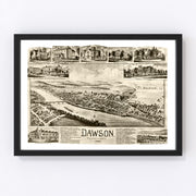 Dawson Vintage Map 1902
