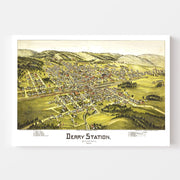 map of Derry Station