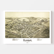 map of Dunbar