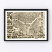 Easton Vintage Map 1900