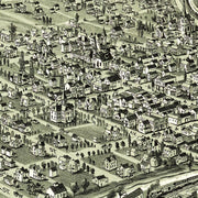 old Evans City map