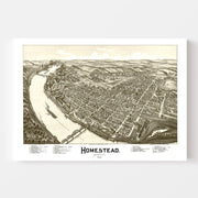 map of Homestead