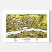 map of Gardiner