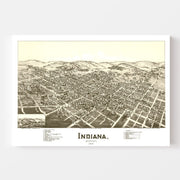 map of Indiana