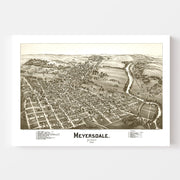 map of Meyersdale
