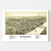 map of New Kensingto