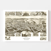 map of Oxford