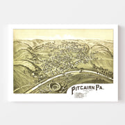 map of Pitcaim