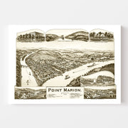 map of Point Marion