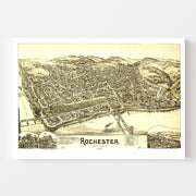 map of Rochester