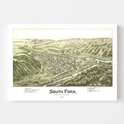 map of South Fork