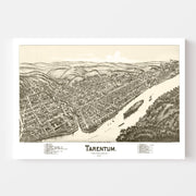 map of Tarentum