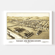 map of Wilson