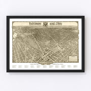 Washington Vintage Map 1923