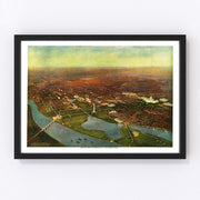 Washington, D.C. Vintage Map 1916