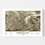 map of Exeter