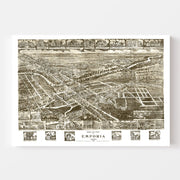 map of Emporia