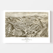 map of Pocahontas