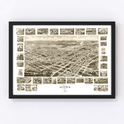 Suffolk Vintage Map 1907