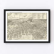 Winchester Vintage Map 1926