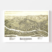 map of Buckhannon