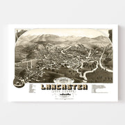 map of Lancaster