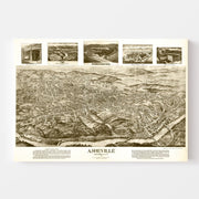 map of Asheville