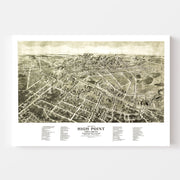 map of High Point
