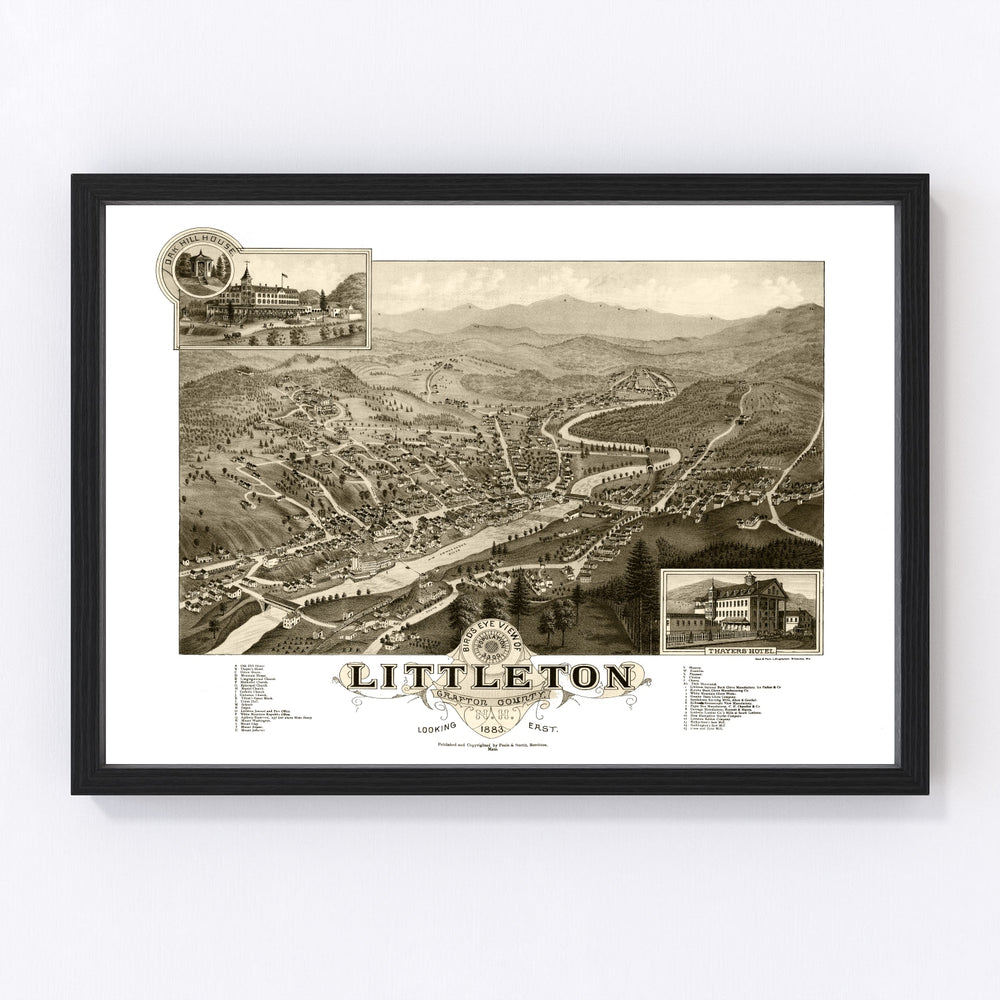 map of Littleton