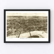 Omaha Vintage Map 1906