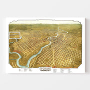 map of Spokane