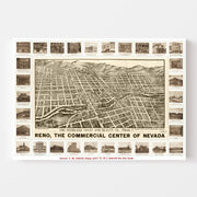 map of Reno