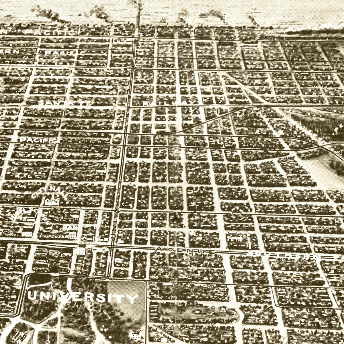 Vintage Berkeley California Maps
