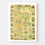 map of Hartford Coun