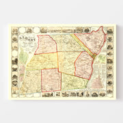 map of Albany County