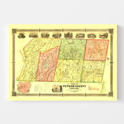 map of Putnam County